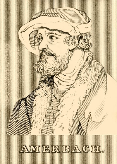 Amerbach, 1440-1513, 1830. by Unbekannt
