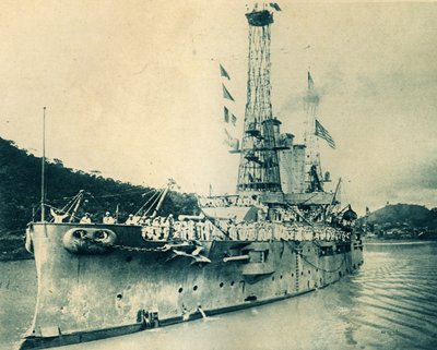 Amerikan Savaş Gemisi Missouri, Panama Kanalı