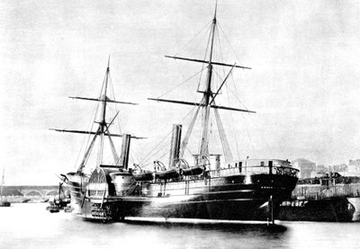 Amerikan transatlantik buharlı gemisi, Arago, 1856 by Unbekannt