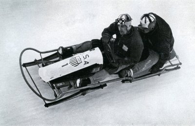 Amerikan iki kişilik yarış kızağı takımı, Alman kış olimpiyat oyunları, 1936 by Unbekannt