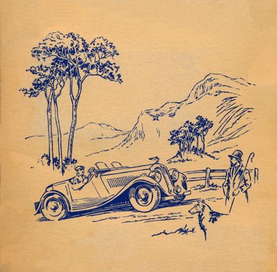 Bir Motorlu Arabalar Albümü ön kapak, c1936 by Unbekannt