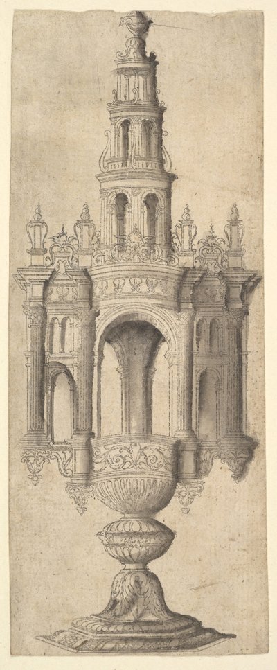 Bir Mimari Canavar, ca. 1530-40. by Unbekannt
