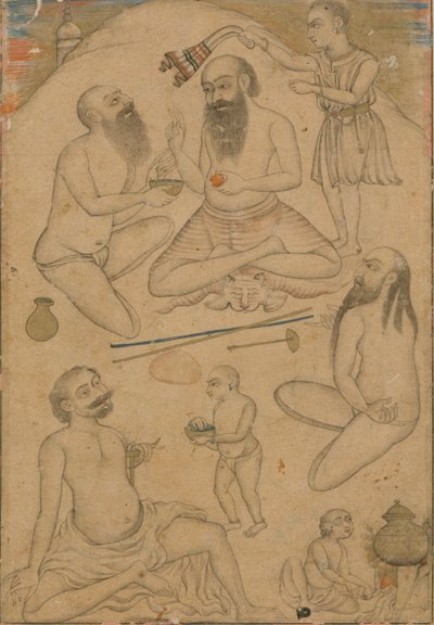 Yogilerin Kampı, yaklaşık. 1660. by Unbekannt