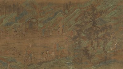 Bir İmparatorluk Avı, Geç Ming hanedanı, 16-17. yüzyıl. by Unbekannt