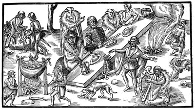 İrlandalı bir ziyafet, 1581, 1893 by Unbekannt