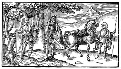 İrlandalı bir şef ve görevlileri, 1581, 1893 by Unbekannt