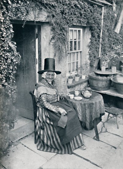 Yaşlı bir Galli kadın, 1912 by Unbekannt