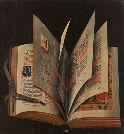 Açık bir kitap, 16. yüzyılın ortaları.. by Unbekannt