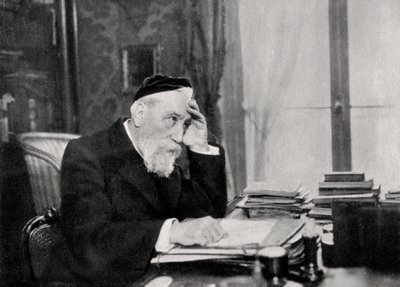 Anatole France, Fransız yazar, 1903 by Unbekannt