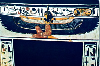 Antik Mısır hiyeroglifleri, Thebes, Mısır by Unbekannt