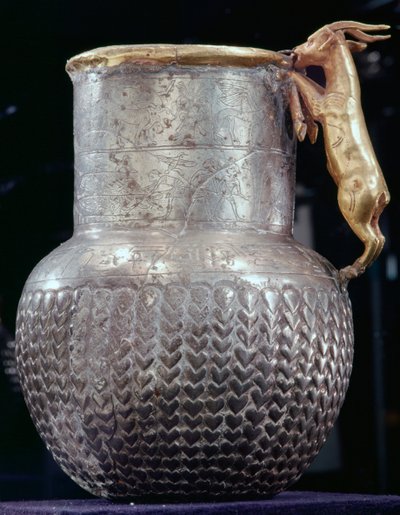 MÖ 13. yüzyıl, II. Ramses zamanından kalma eski Mısır çömleği by Unbekannt