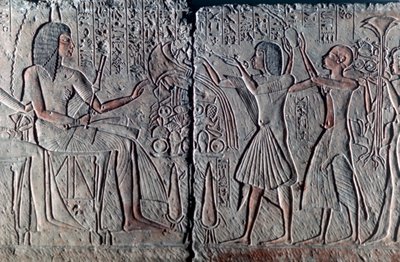 Antik Mısır kabartması, MÖ 1300 by Unbekannt
