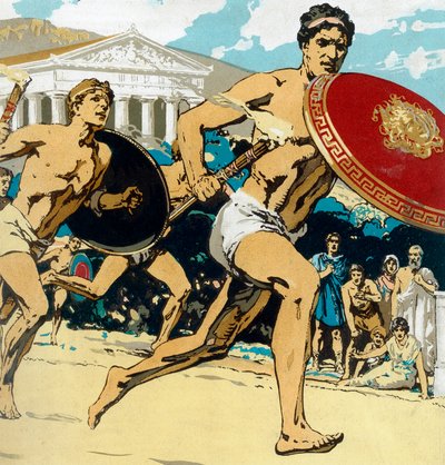 Antik Olimpiyat Oyunları: bayrak yarışı, 1922 by Unbekannt