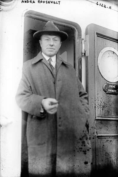 Andre Roosevelt (1879-1962) (s/b fotoğraf) by Unbekannt
