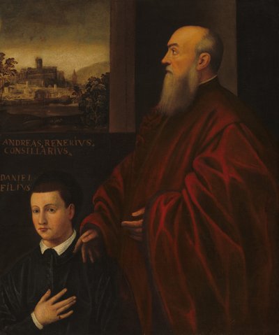 Andrea Renier ve Oğlu Daniele, c. 15601566. by Unbekannt