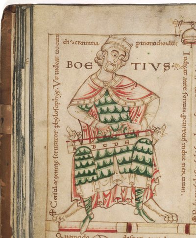 Anicius Manlius Severinus Boethius Kimden: Müziğin Oluşumu, Boethius, 12. yüzyıl by Unbekannt