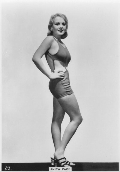 Anita Page, Amerikalı sinema oyuncusu, c1938 by Unbekannt