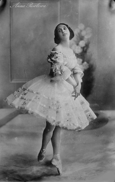 Anna Pavlova, Rus balerin, 1910