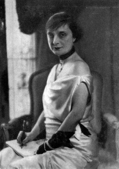 Anna de Noailles, Fransız yazar, 1930 by Unbekannt
