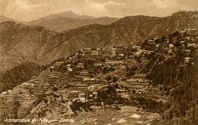 Annandale ve Fete - Simla, c1918-c1939. by Unbekannt