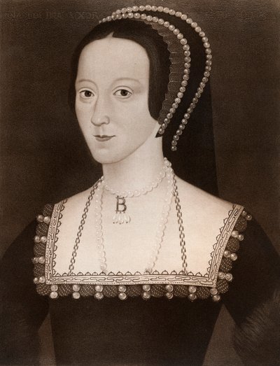 Anne Boleyn, c1532, 1902 by Unbekannt