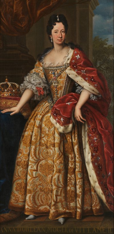 Anne Marie dOrléans 1669-1728, Savoy Düşesi by Unbekannt