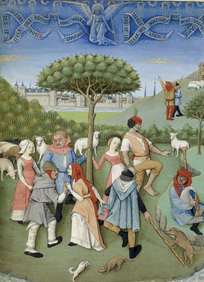 Çobanlara duyuru: kır dansı. Heures de Charles dAngoulême