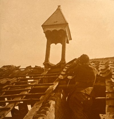 Uçaksavar ateşi, cephe hattı, c1914-c1918 by Unbekannt