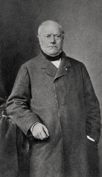 Antoine-Louis Barye, Fransız heykeltıraş, 1862 by Unbekannt