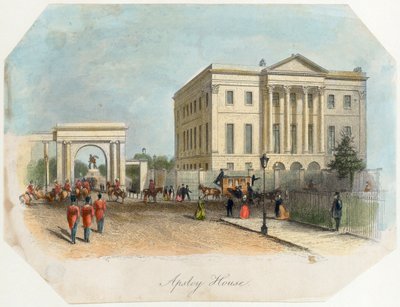 Apsley Evi, Hyde Park Köşesi, Londra, 1850 by Unbekannt