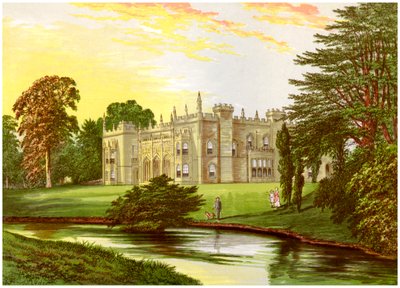 Arbury Hall, Warwickshire, Newdegate ailesinin evi, c1880 by Unbekannt
