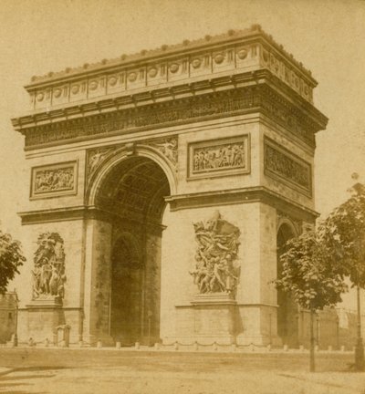Arc de Triomphe, . by Unbekannt