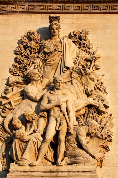 Arc de Triomphe heykeli: Triumph, Antoine Etex (1810), Paris, Fransa by Unbekannt