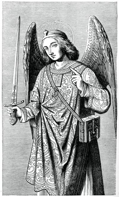 Başmelek Aziz Michael, 1870 by Unbekannt