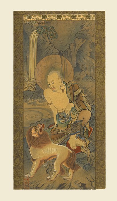 Arhat, Japonca, geç Kamakura dönemi, 14. yüzyıl, 1886 by Unbekannt