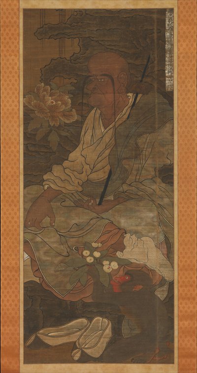 On altı Arhat serisinden Arhat, 14. yüzyıl. by Unbekannt