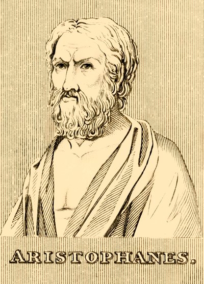 Aristophanes, c460-380 MÖ, 1830. by Unbekannt