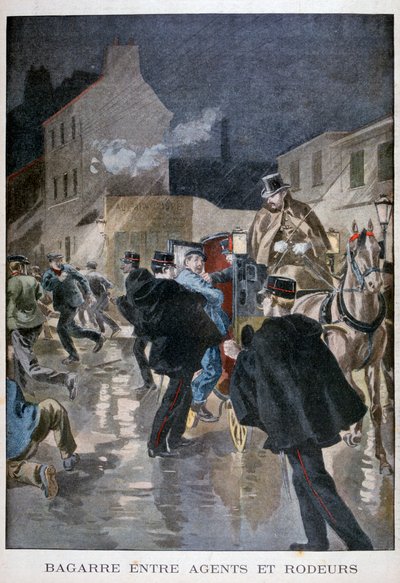 Polis tarafından tutuklandı, Paris, 1900 by Unbekannt