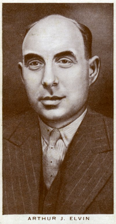 Arthur J Elvin, İngiliz boks organizatörü, 1938 by Unbekannt