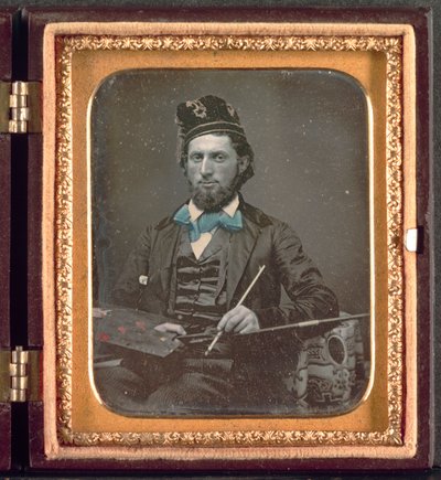 Paletli ve Fırçalı Sanatçı, c. 1850