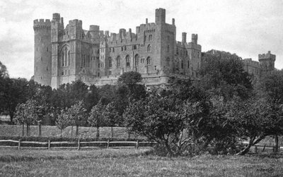 Arundel Kalesi, Arundel, Batı Sussex, 1900
