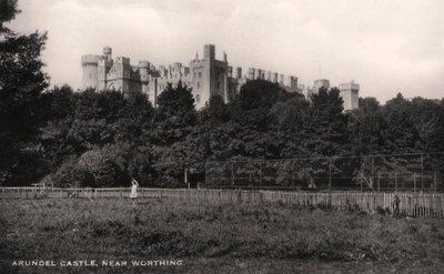 Arundel Kalesi, Batı Sussex, 20. yüzyılın başlarında by Unbekannt