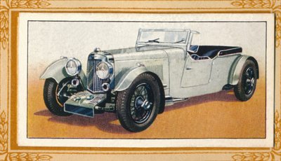 Aston Martin Dört Kişilik Tourer, c1936 by Unbekannt