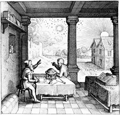 Bir burç hazırlayan astrologlar, 1617-1619 by Unbekannt