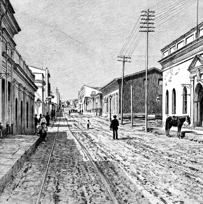 Asuncion, Paraguay, 1895 by Unbekannt