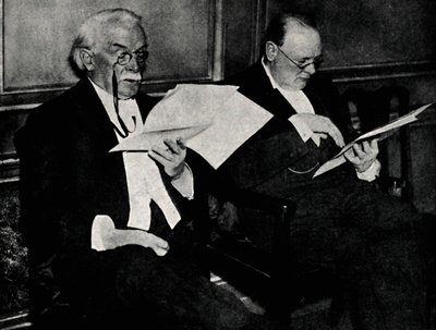 20 Kasım 1934, 1945 Connaught Rooms'ta bir Halk Yemeğinde. by Unbekannt