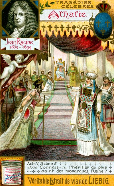 Athalie, Jean Racine 1639-1699, c1900 by Unbekannt
