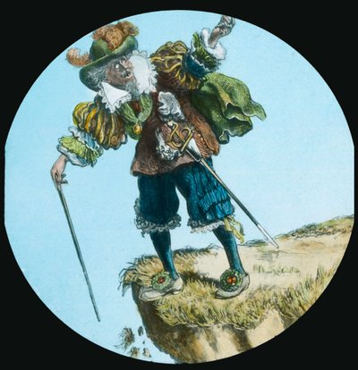 Ateist Pilgrim ile tanışır, c1910. by Unbekannt