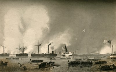 Roanoke Adasına Saldırı - Birliklerin Çıkarılması, 1878. by Unbekannt