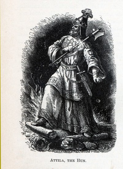 Atilla Hun, 1882 by Unbekannt